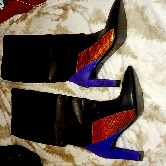 Balenciaga boots black /purple/crocodile skin? - Picture 4 of 10